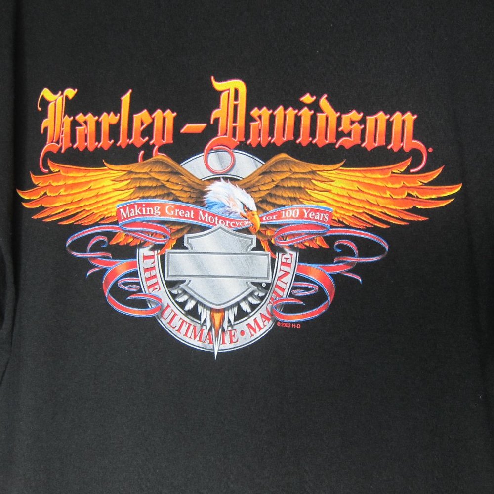 Harley-Davidson T-Shirt Size XXL - Picture 2 of 8
